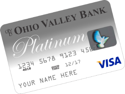 Graphic Of Ovb Visa Credit Card - Ohio Valley Bank Co (400x301), Png Download