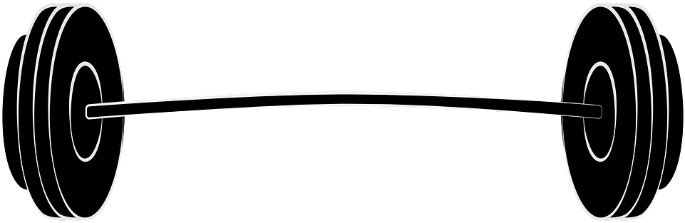 Dumbbell Drawing Weight - Weights Png (960x480), Png Download