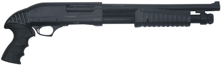 Pump Shotgun Png - Magnum Kısa Dipçik Pompalı (949x258), Png Download