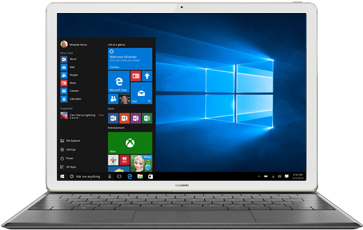 Huawei Matebook - Chuwi Hi12 Android Switch (378x480), Png Download