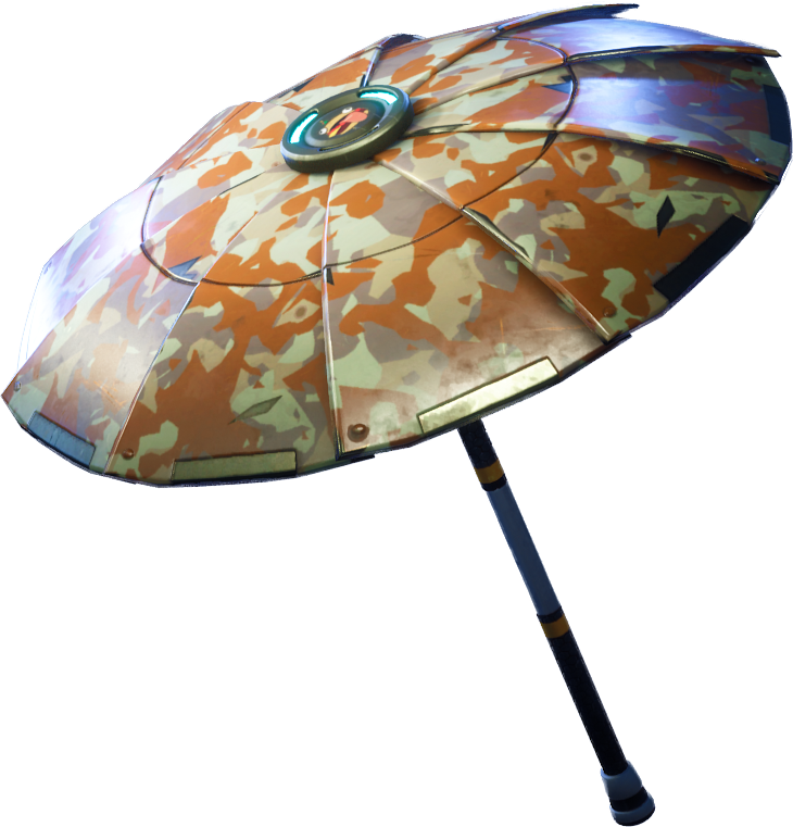 Fortnite Founder's Umbrella Png Image - Fortnite Season 1 Umbrella (730x761), Png Download