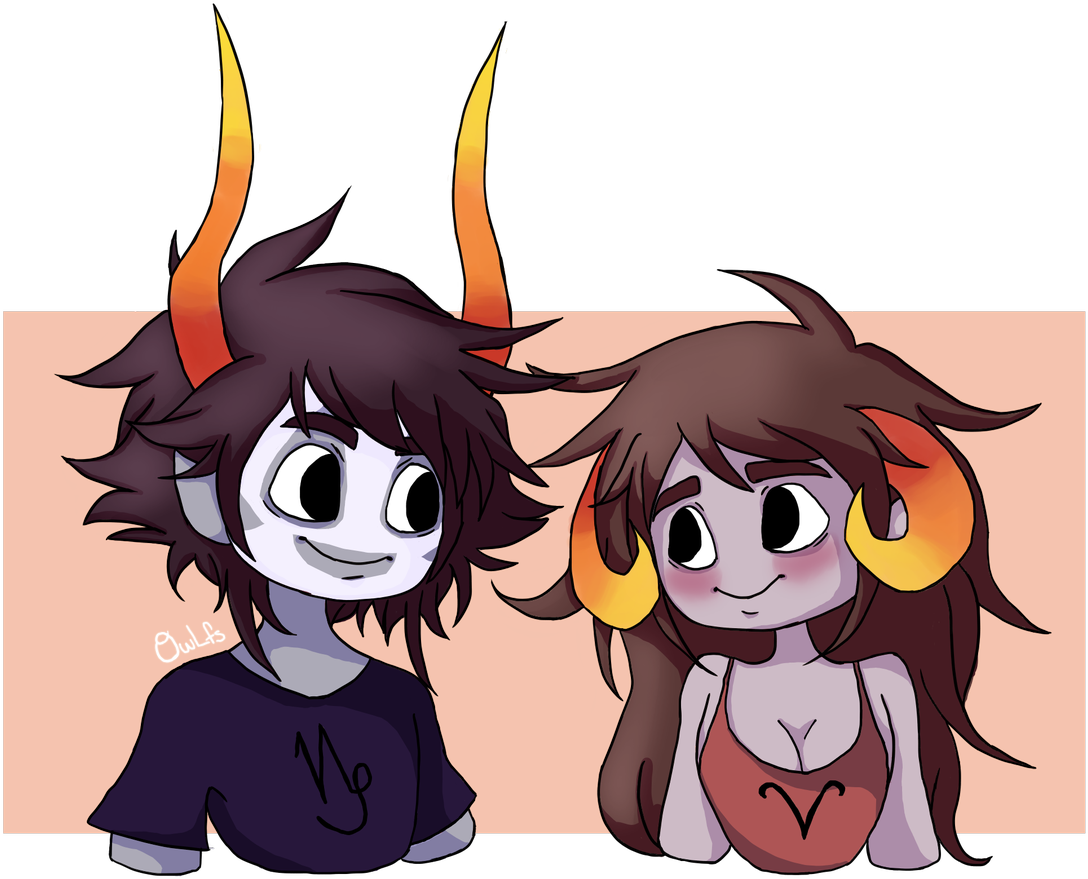 Oops, Forgot To Post This Requested By Someone On Deviantart, - Gamzee X Aradia (1200x1043), Png Download