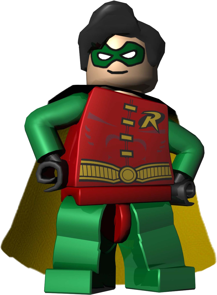Lego Batman 1 Robin (1280x1280), Png Download