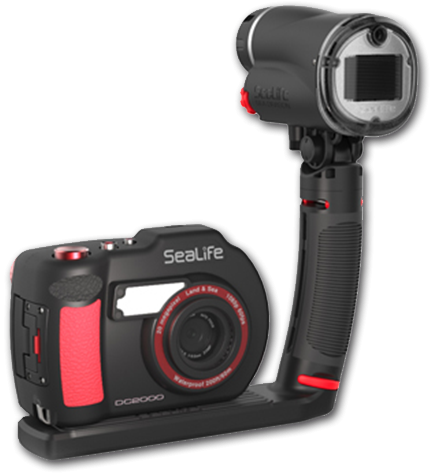 Sealife Dc2000 Digital Camera - Sealife Dc2000 Camera Pro Flash Set (700x500), Png Download