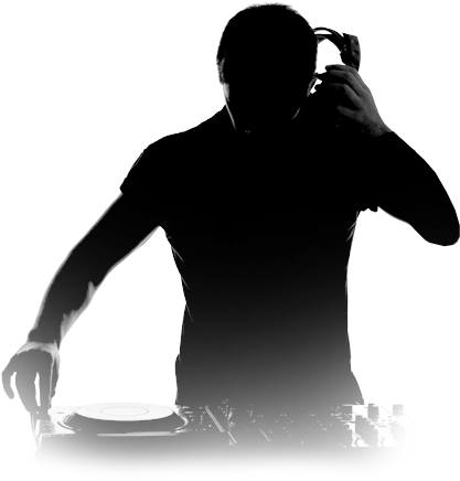 Dj Silhouette Png - Transparent Dj Png (547x440), Png Download