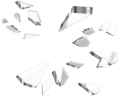 Download Free Png Transparent Image And Glass - Shatterd Broken Glass Png (400x329), Png Download