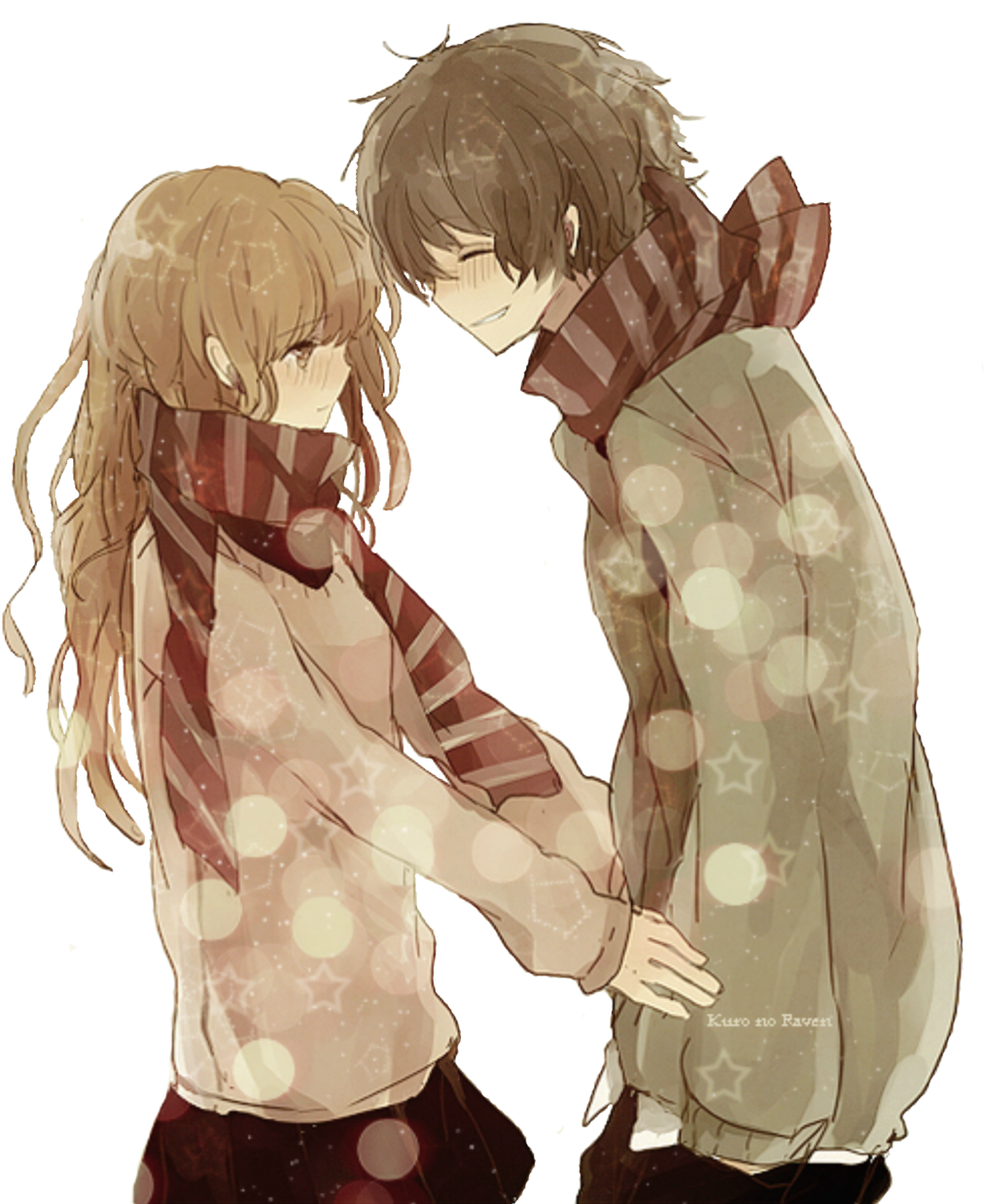 Boy And Girl By Lckiwi On Deviantart - Nightcore Boy And Girl (1024x1434), Png Download