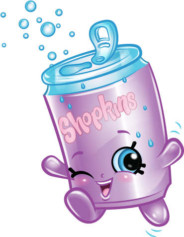 Fizzy Soda - Shopkins De Comida Chatarra (575x475), Png Download