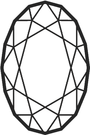 Oval Cut - Gia Certified Diamond Oval (3/4 Ct. T.w.) (451x450), Png Download