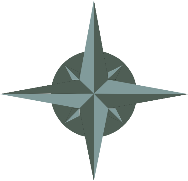 White Compass Rose Svg Clip Arts 600 X 577 Px (600x577), Png Download