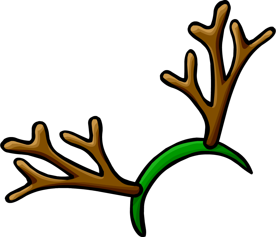 Christmas Antlers Png - Reindeer Antlers Png (1116x958), Png Download