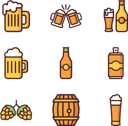 Beer - Vector Beer Mug (600x564), Png Download