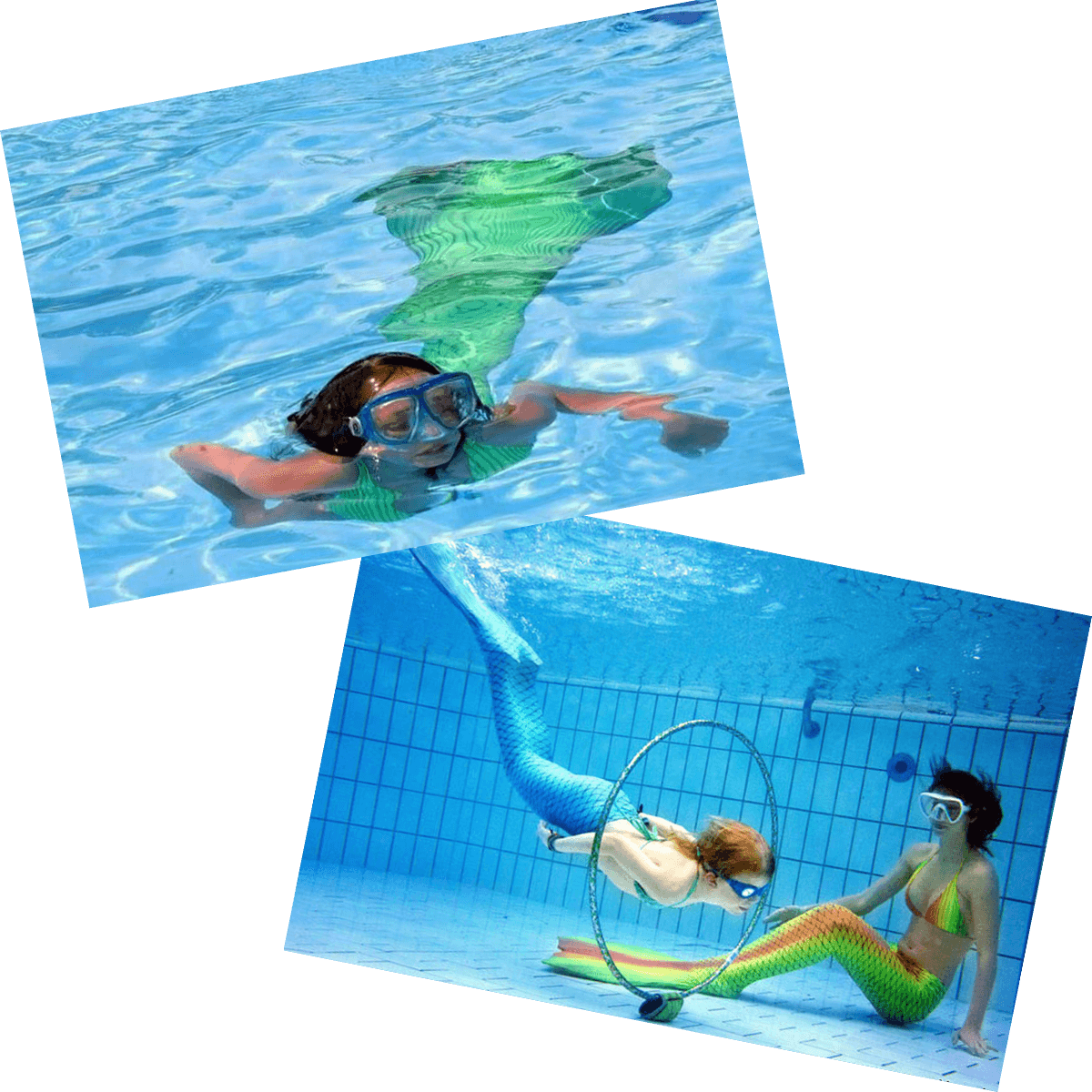 The Mermaid Kat Shop Teaches You Mermaid Tail Safety - Mermaid (1200x1200), Png Download