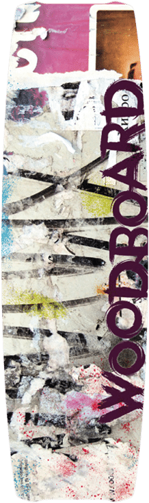 Trash Kiteboard Bottom - Twin-tip Ski (800x800), Png Download