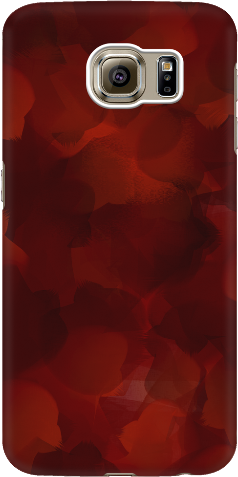 Red And Black Watercolor Phone Case - Mobile Phone (1024x1024), Png Download