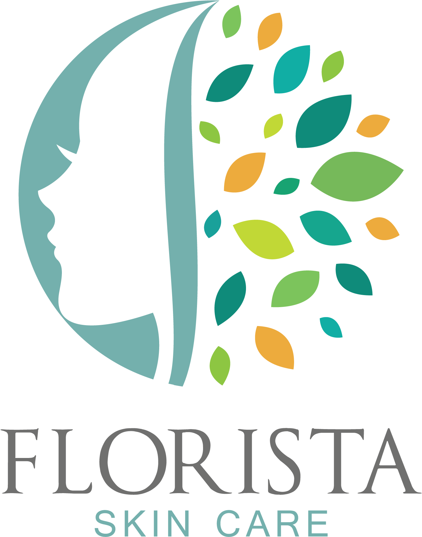 A Logo That Resembles A Flower And A Beautiful Lady - Herbal Cosmetic Logo (2000x2000), Png Download