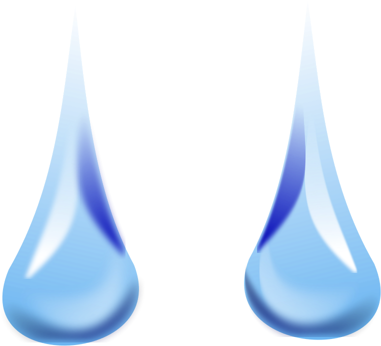 This Graphics Is Dewdrop About - Tears Drops (800x715), Png Download