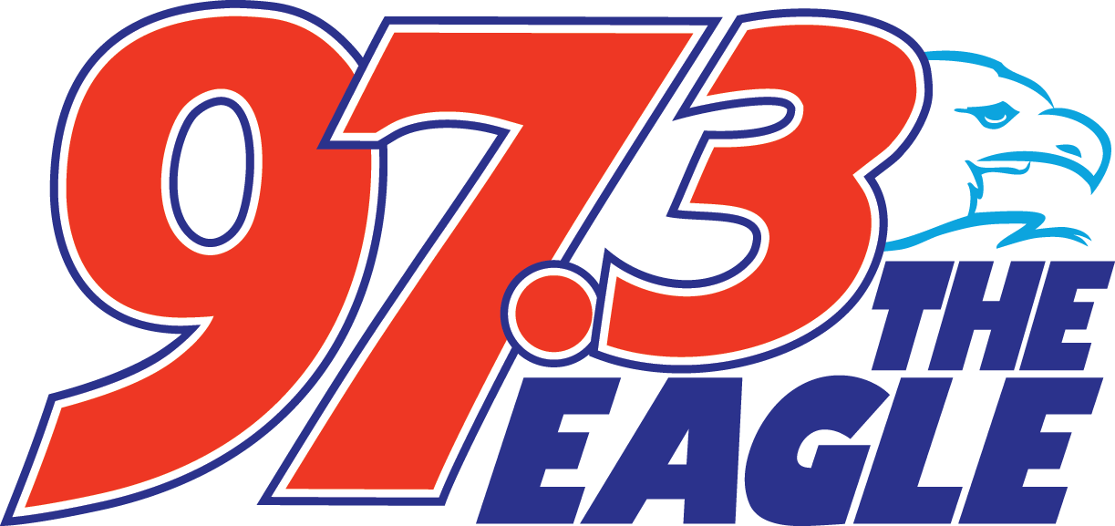 3 The Eagle - 97.3 The Eagle (1223x577), Png Download