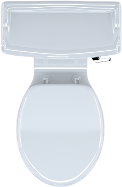Toilet Top View Png Clipart Freeuse Library - Toilet Top View Png (660x440), Png Download