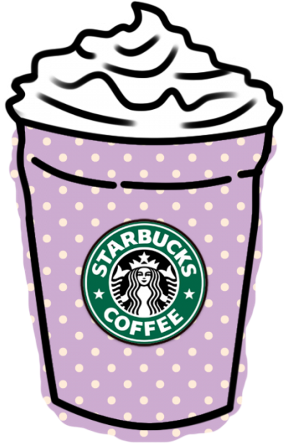 Cute Starbucks Cartoons - Stickers De Starbucks (800x800), Png Download