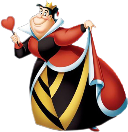 Queen Of Hearts - Queen Of Hearts Disney (436x436), Png Download