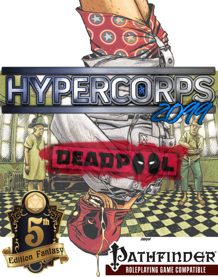Deadpool Hypercorps 2099 Promo - Deadpool - Volume 9: Institutionalized (900x1145), Png Download