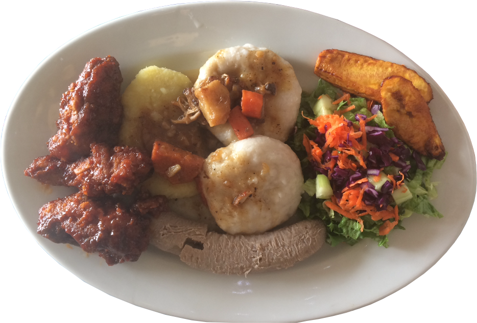 Jerk Chicken Png - Nasi Campur (965x640), Png Download