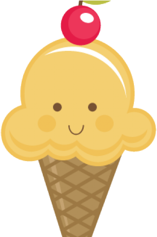 Cute Clipart Ice Cream - Ice Cream Clipart Cute (640x480), Png Download