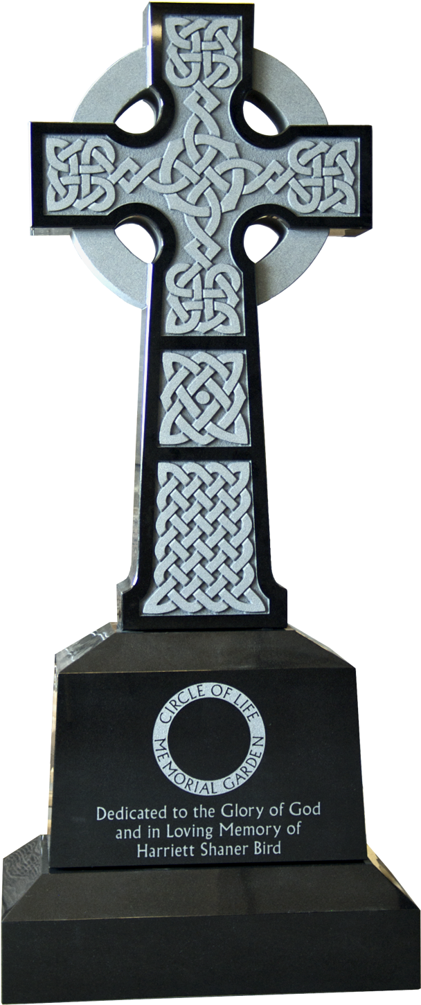 Colonialheights Bird Cross - Cross (673x1500), Png Download