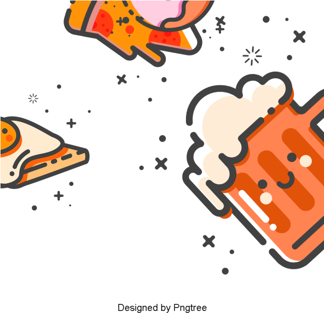 Cartoon Hand-painted Summer Drink Beer, Drinks, Beer, - Beer (640x640), Png Download