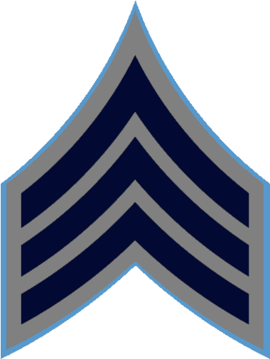 Massacusetts State Police Sergeant Stripes - Staff Sergeant Rank Us Army (379x528), Png Download