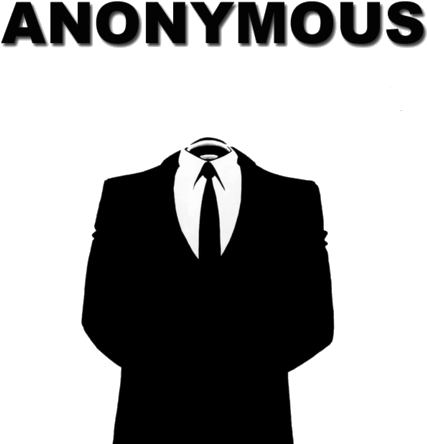 Png Anonymous Svg Free Stock - We Are Anonymous (450x450), Png Download