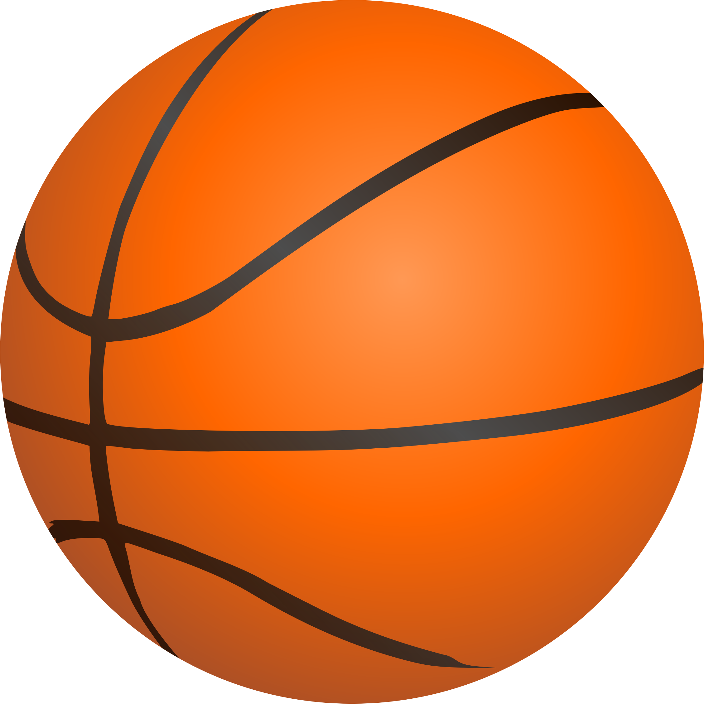 Graphic Free Library Basketball Free Images On Pixabay - Orange Basketball Clipart (720x720), Png Download