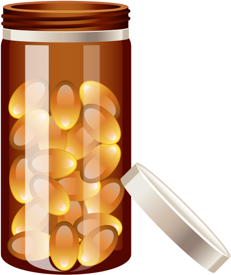 Free Png Pill Bottle Png Images Transparent - Pill Bottle Png Clipart (480x571), Png Download