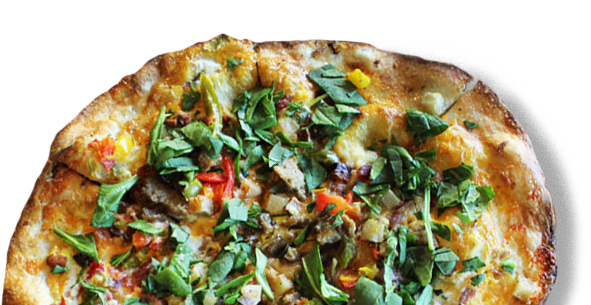 Personalized Pizza Delivered To Your Table In 5 Minutes, - California-style Pizza (591x305), Png Download