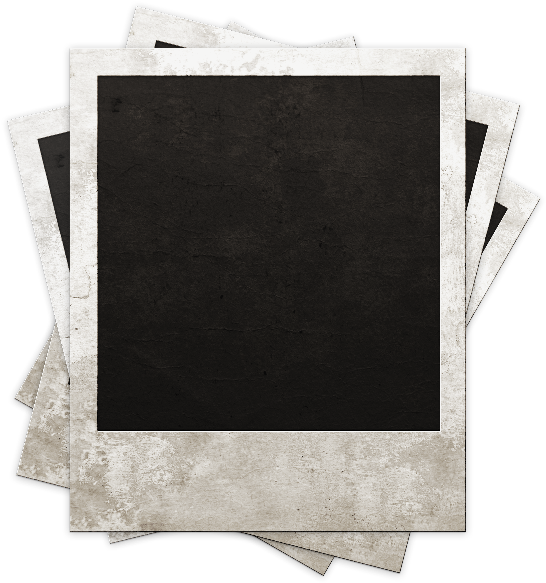 Retro Stacked Polaroid Photo Frames - Instant Camera (800x600), Png Download