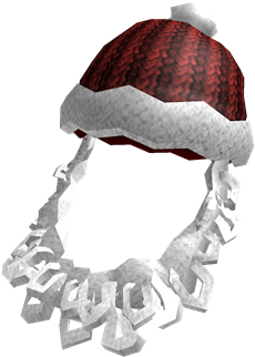 Santa Knit With Beard - Wikia (420x420), Png Download