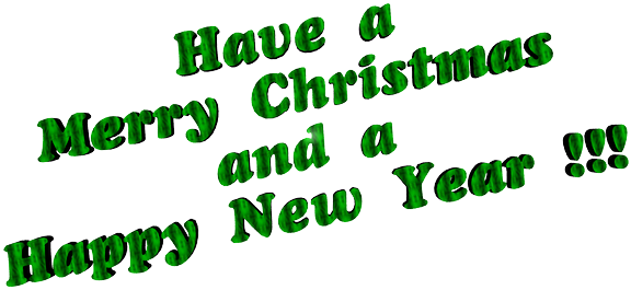 Have A Merry Christmas And A Happy New Year - Merry Christmas And Happy New Year Logo Png (600x450), Png Download