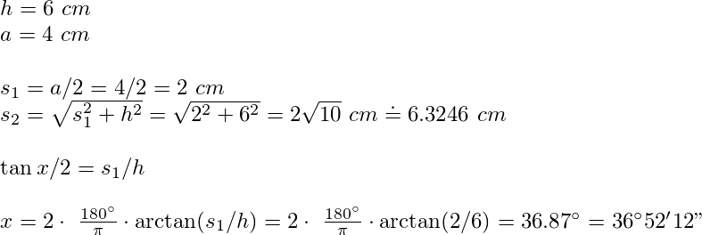 Example Regular Quadrangular Pyramid - Mathematics (787x264), Png Download