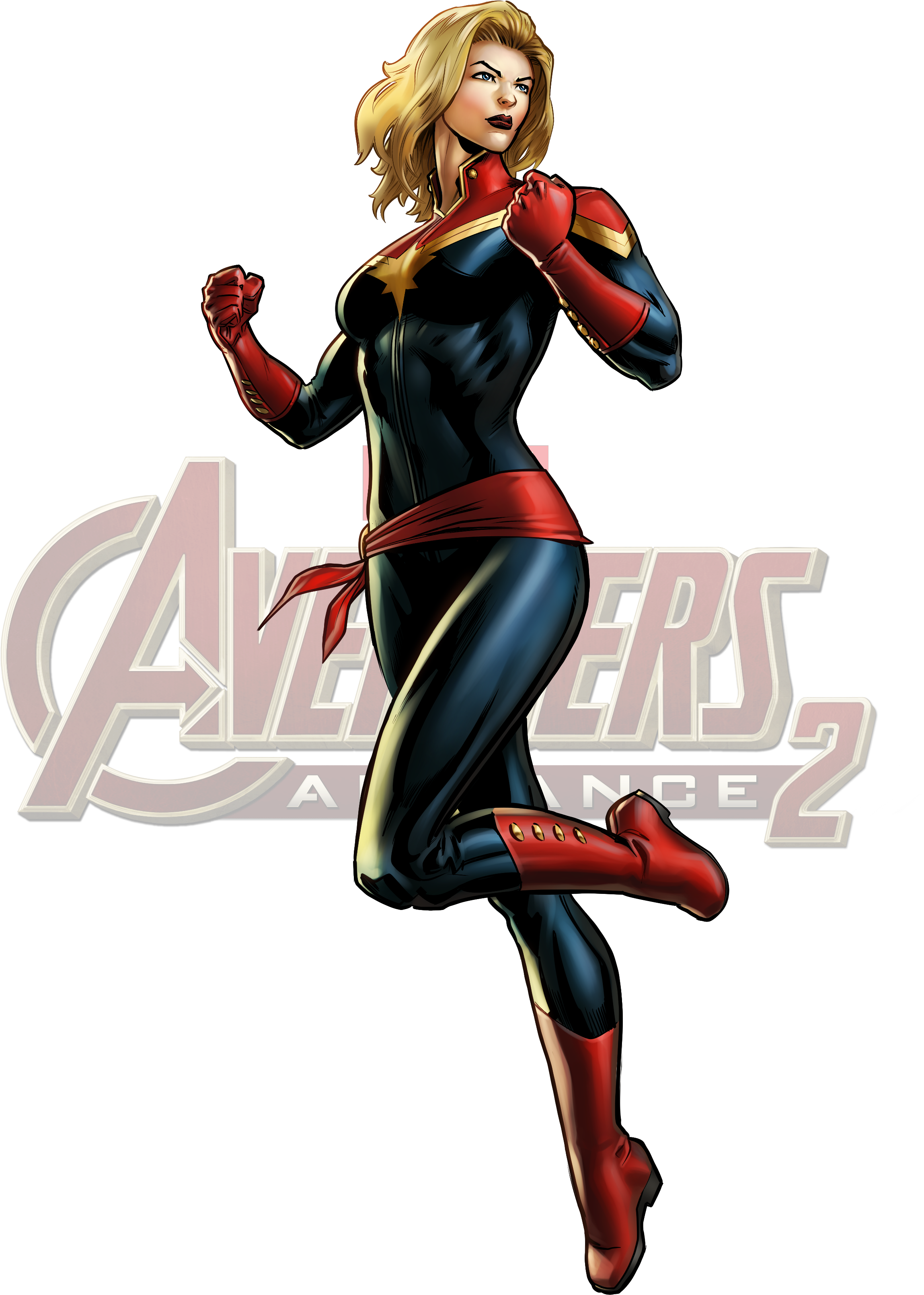 Icon Captain Marvel - Captain Marvel Marvel Alliance (2550x3300), Png Download