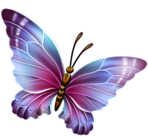 Butterfly Png - Transparent Background Butterfly Clipart (600x533), Png Download