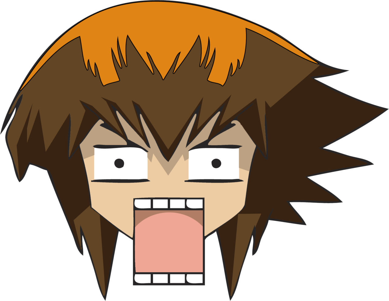 Jaden Wow Face - Jaden Yuki Funny Face (1280x989), Png Download