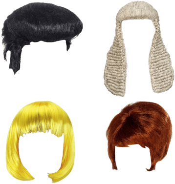 60s Beehive Wig - One Size Womens Auburn (400x400), Png Download