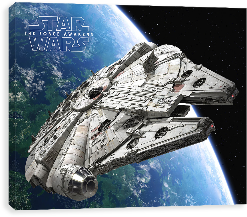 The Millennium Falcon Resurrected - Solo A Star Wars Story Millennium Falcon (1000x1000), Png Download