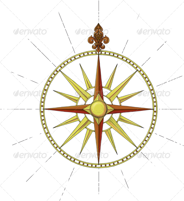 Former Marine Wind Rose Symbol - Horse Carriage Wheel Png (590x644), Png Download