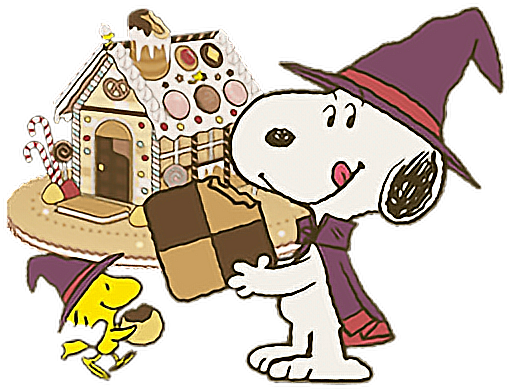 Report Abuse - Charles M. Schulz 'snoopy And Woodstock Bake' Canvas (574x418), Png Download