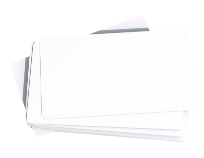 Blank Business Cards Png - 80lb White Blank Business Cards (550x351), Png Download