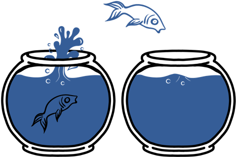 Fish In A Tank - Fish (600x600), Png Download