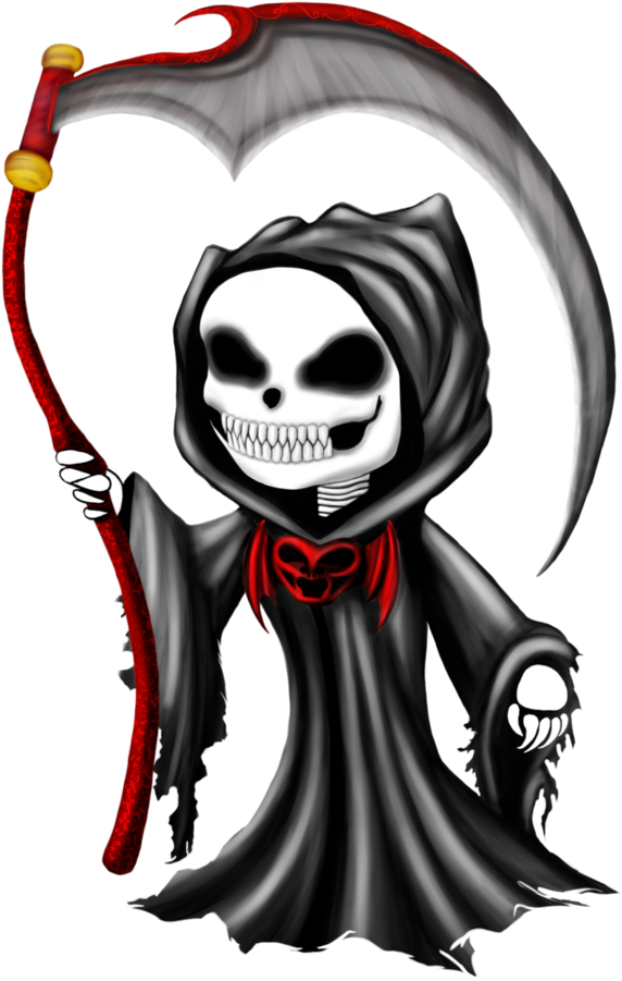 Image Free Stock Chibi By Tarasf On Deviantart - Png Reaper (800x1000), Png Download