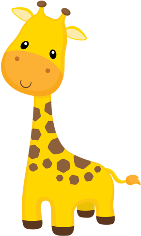 Giraffe Png Images - Safari Giraffe Clipart (298x500), Png Download